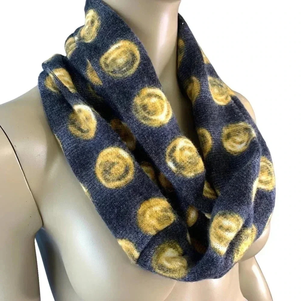 Anthropologie Madison 88 Women's Wool Blend Cowl Snood Head Knit Scarf One Size